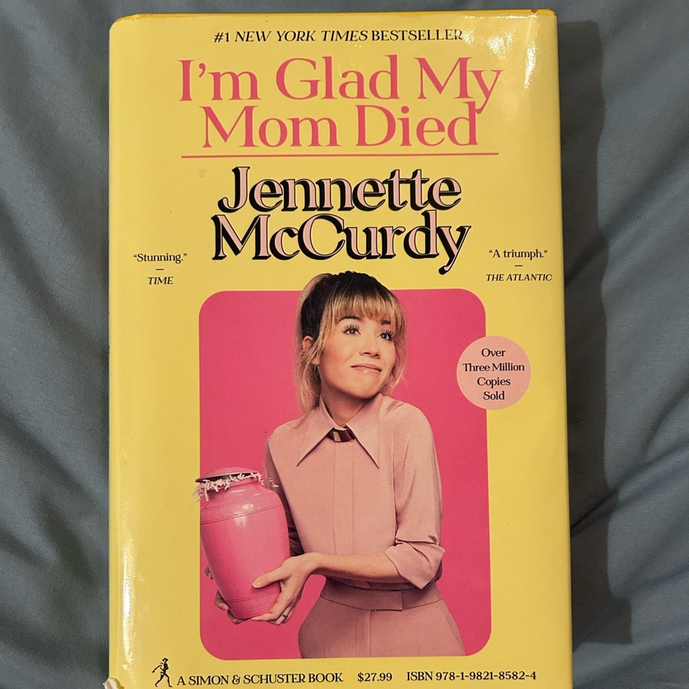 Jennette McCurdy Book with Yellow Cover